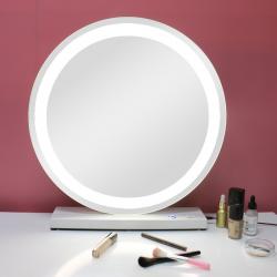 Diameter 50cm Round fill light mirror with LED Hollywood Vanity Mirror
