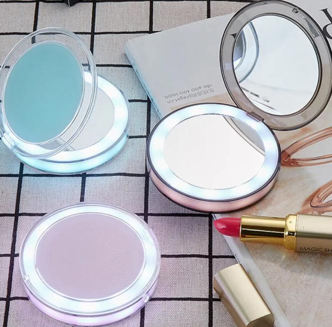 small LED makeup mirrors
