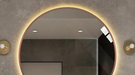 led mirror round bathroom are a wise choice for many families