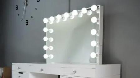 Is it necessary to purchase a dressing table with LED light bulbs