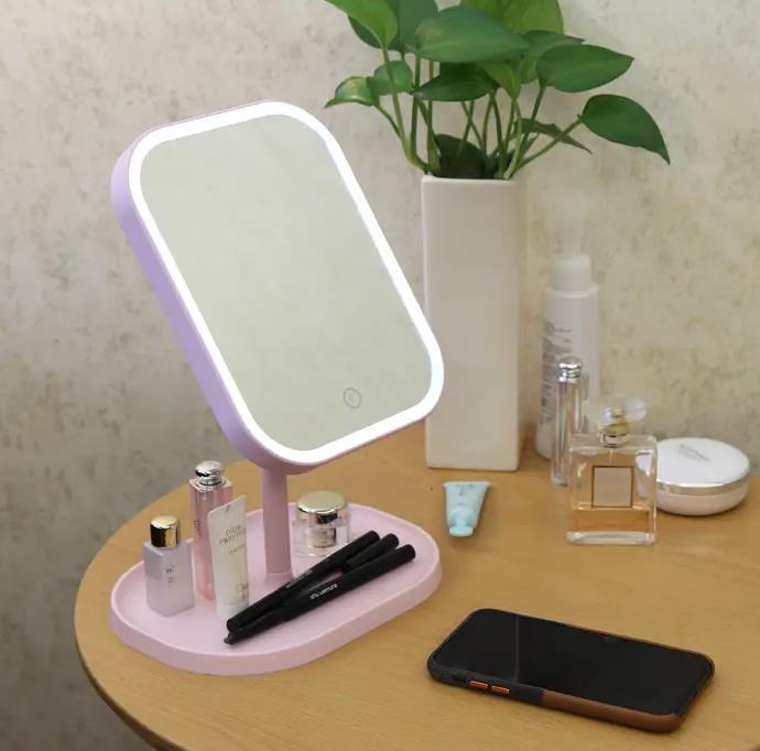 desktop LED makeup mirrors 