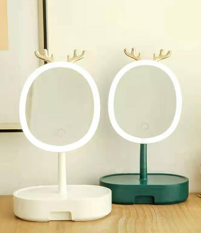 Desktop LED Makeup Mirror