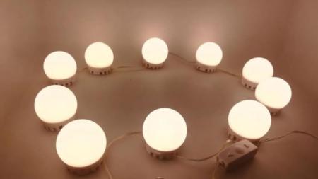 LED Makeup Mirror Lights Illuminating Your Beauty