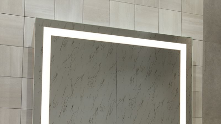 Modern LED bathroom mirror: a combination of smart home and bathroom aesthetics